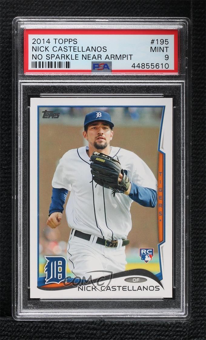 2014 Topps Nick Castellanos (Base) #195 PSA 9 MINT 0nr3