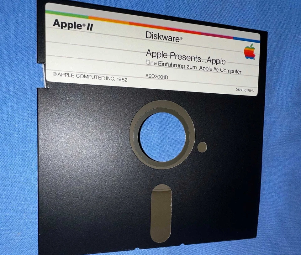 Apple Computer Presents...5,25" Diskware 1982 Informatik Spiele Computer Museum - Bild 3 von 4