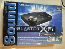 Creative Sound Blaster X-Fi USB External 5.1 Sound Card SB1090