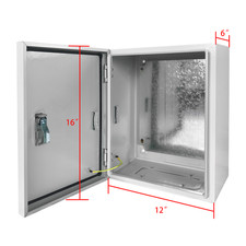 16"X12  X6" IP66 Electrical Enclosure Box - Secure in Harsh Condition Waterproof