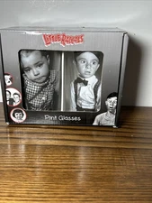 LITTLE RASCALS Glassware Pint Tumbler Set Of 2 NEW