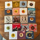 19 Rock & Roll 7" 45 RPM Singles Lot The Zombies The Monkees David Bowie VG-