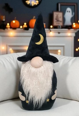 Pottery Barn Velvet Gnome Pillow 23" NWT Wizard Holiday Halloween Decor RARE - Image 1 of 4
