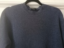 COS Pullover Sweatshirt Grobstrick blau navy ...