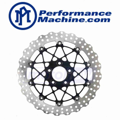Performance Machine Front Left Dominator 13in Two Piece Brake Rotor 