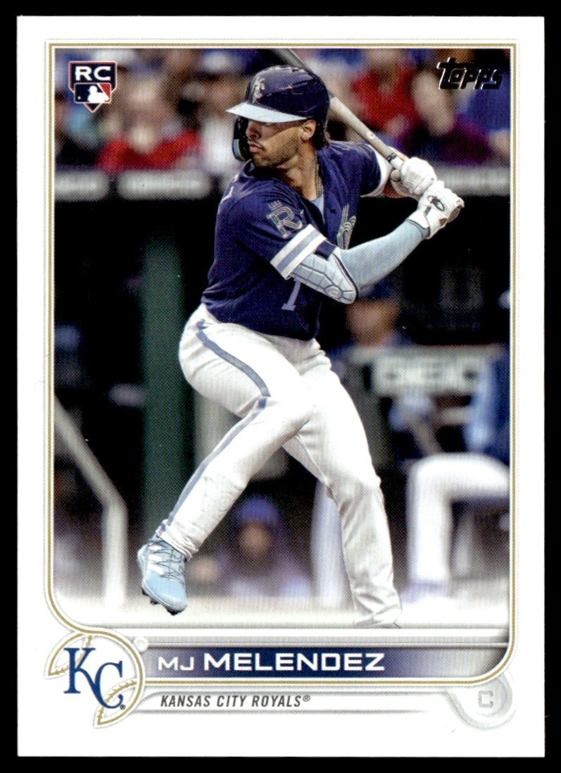 2022 Topps Update Royal Blue MJ Melendez Kansas City Royals #US223