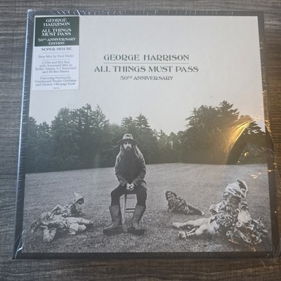 George Harrison All Things Must Pass 50th Anniversary Super Deluxe 5 CD Blu-ray 
