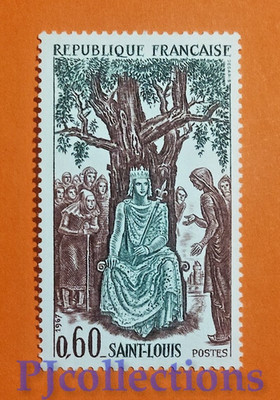 B115 - FRANKREICH - FRANCE 1967 GESCHICHTEN VON FRANKREICH - LUIGI IX IL SANTO 60c MNH