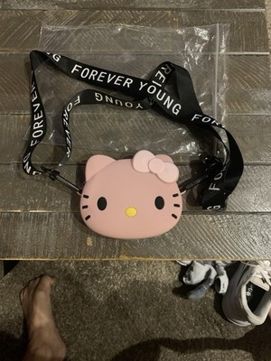 Forever Young Pink Hello Kitty Crossbody Pocketbook Purse