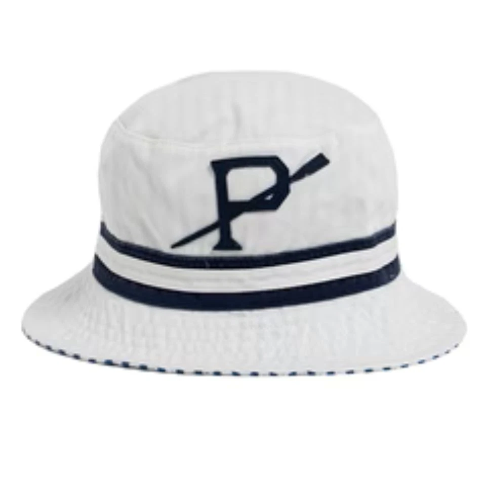 Ralph Lauren mens white Regatta reversible Bucket Hat S/M - NEW men mans