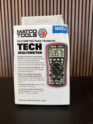 Matco Tools MD257 Tech Multimeter New in box!  See pics!
