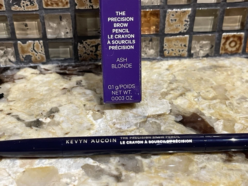 KEVYN AUCOIN THE PRECISION BROW PENCIL - ASH BLONDE New In Box Full Size - Image 2 of 4