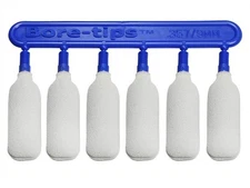 Super Brush Swab-its Bore-tips Foam Cleaning Swabs, .25 Cal, 8-32 Threads, 6ct