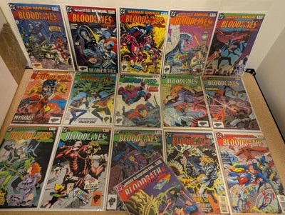 DC  1993 Annuals Bloodbath & Bloodlines (DC 1993) First Printing - 16 Comics!