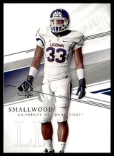 2014 SP Authentic Yawin Smallwood Rookie Connecticut Huskies #58