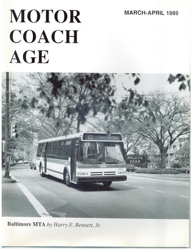 Baltimore Mass Transit Administration (MTA) Bus Line History, Motor Coach Age