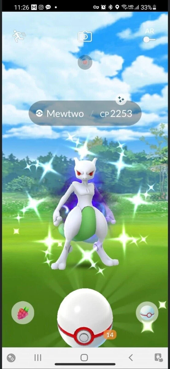 Shiny Mewtwo Pokemon Trade Go