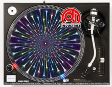 Released - 7"-12" DJ slipmat for LP turntable record player