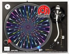 Released - 7"-12" DJ slipmat for LP turntable record player 
