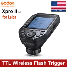 US Godox XPROII-L 2.4G TTL HSS 1/8000S Flash Speedlite Trigger for Leica Camera