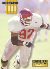 SKYBOX-IMPACT Henry Ford RC SAINTS TITANS OILERS Arkansas RAZORBACKS