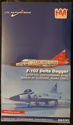 Hobby Master Air Power F-102 Delta Dagger 317th FIS Alaskan Air Command HA3101