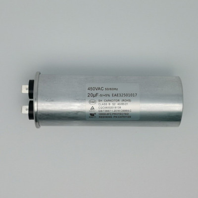 CBB65 20uF 450V AC 2-Terminal Run Capacitor for LG Refrigerator EAE32501017