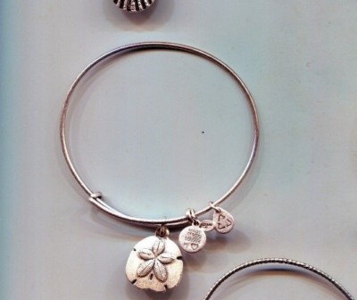 ALEX ANI SILVER Sand Dollar charm bracelet - Main Image