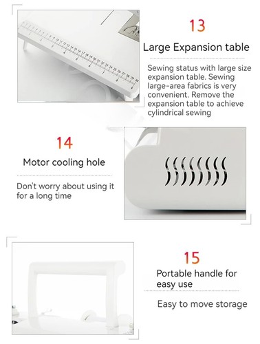Home Computerized Sewing Machine Embroidery Machine Embroidery Machine FY650 - Picture 18 of 23