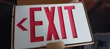 Commercial Electric LED Exit Sign NIB Brand New