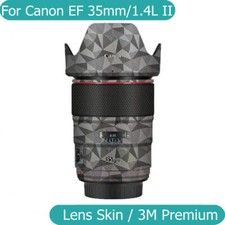 Adesivo per Canon EF 35 mm F1.4 L II USM decalcomania pelle vinile pellicola obiettivo fotocamera