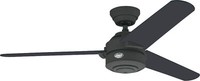 Hunter Deckenventilator Ohne Licht Carera Grau 132 Cm DeckenlüFter Mit Zugschnur