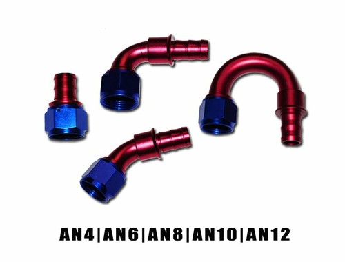 AN6 8 10 PUSH LOCK FUEL HOSE / NYLON BRAIDED E85 AN6 / PUSH ON LOC FT -PL - Picture 5 of 5