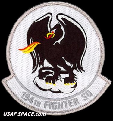 USAF 194TH FIGHTER SQ F-15-EXERCISE TRIDENT JUNCTURE-Fresno ANGB-ORIGINAL PATCH