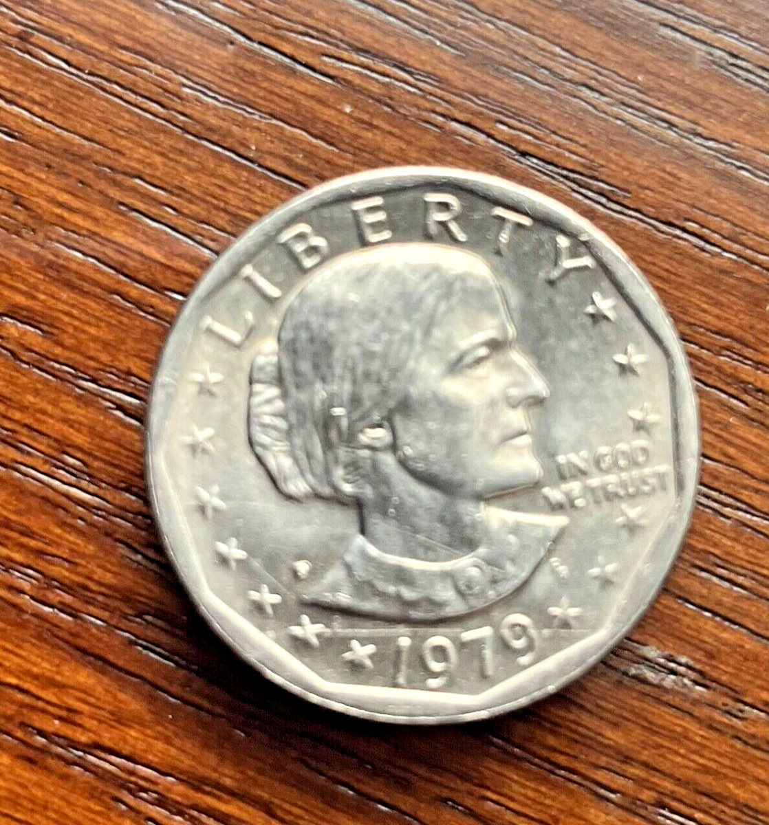 1979 Rare Susan B Anthony near date dollar (WIDE RIM) | eBay