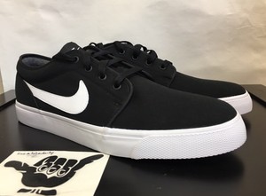 nike size 14 toki low txt sb skateboard shoes black white 555272 020 size 14 skater shoes