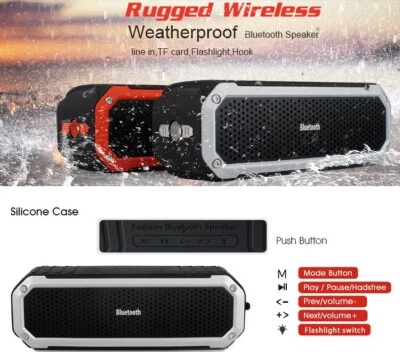 Mini Haut-Parleur Bluetooth Stéréo et Waterproof pour Sport et Outdoor C28 - Photo 1/4