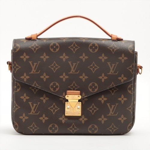 Louis Vuitton Metis Pochette Monogram Crossbody Shoulder Bag W/ Strap Authentic