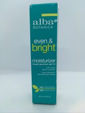 alba even advanced moisturizer spf 15