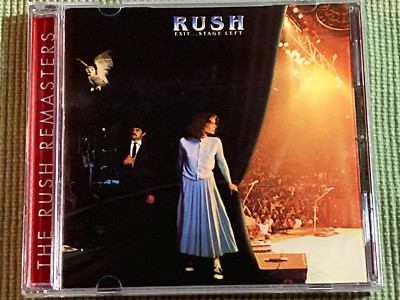 RUSH EXIT...STAGE LEFT 13 TRACK REMASTERED CD FREE SHIPPING