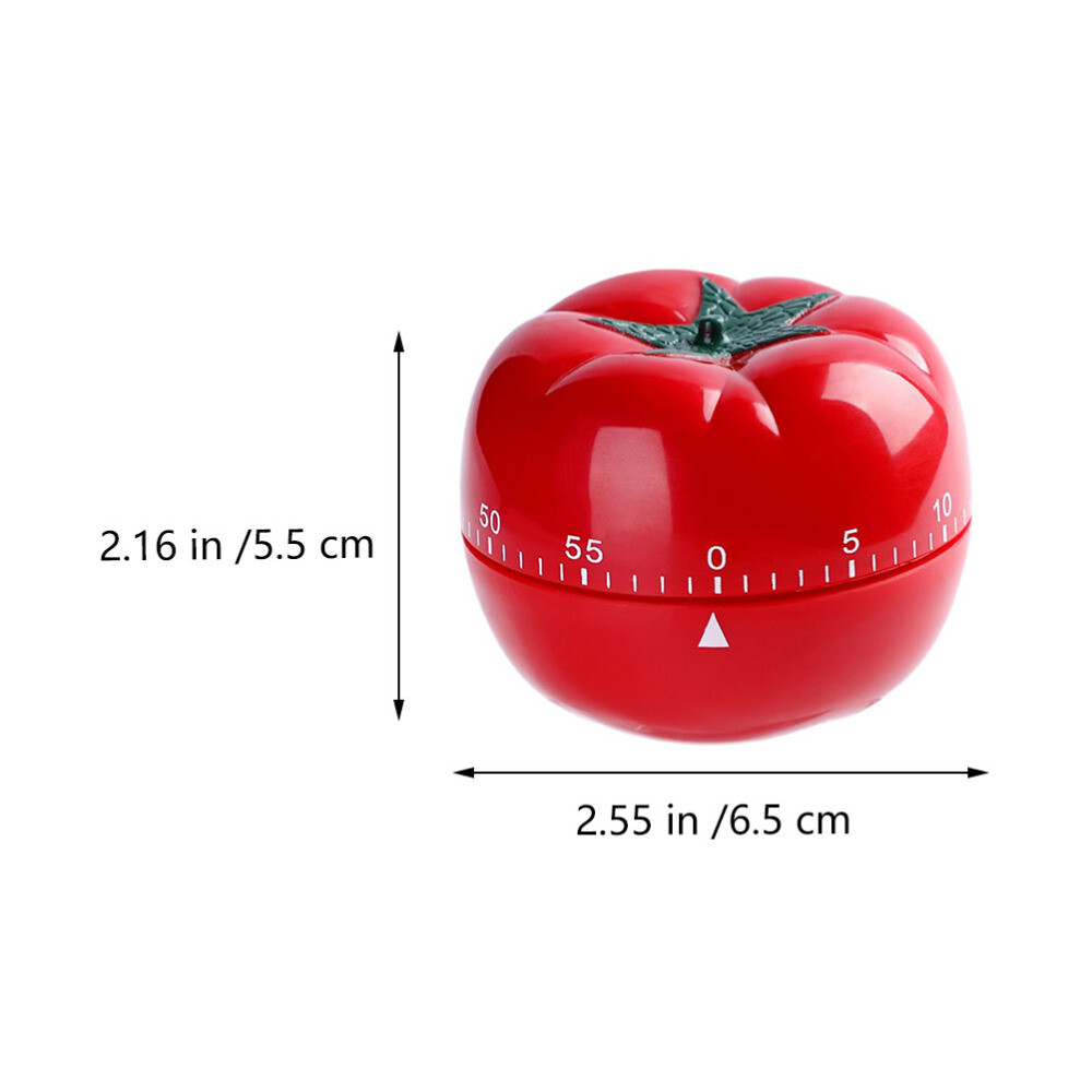 2PCS Commercial Kitchen Timer Cute Visual Timer Clock Fruit Shape