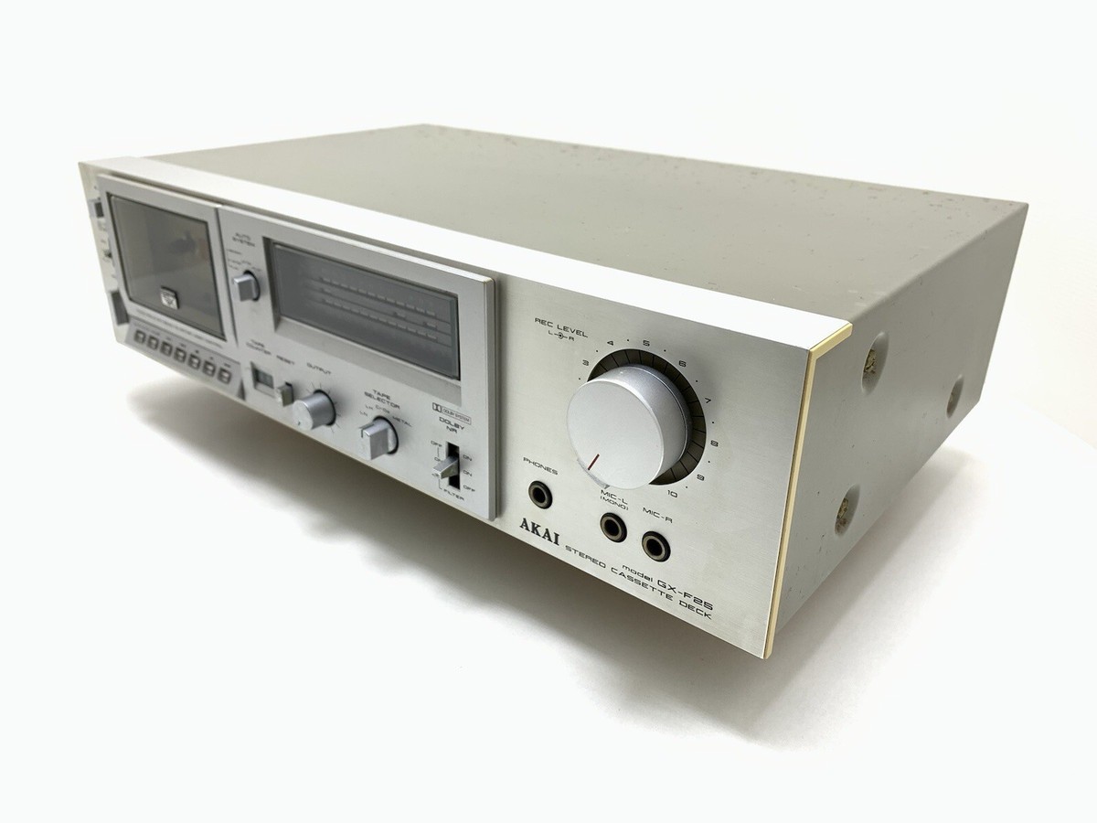 AKAI GX F25 Stereo Cassette Deck 2 Head Vintage 1981