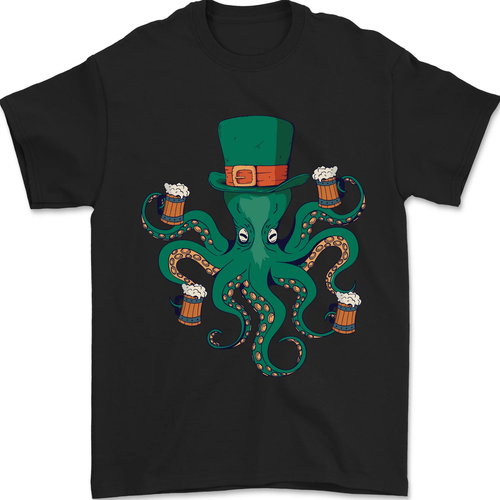 Commandez T-shirt Homme 'Croix-Rouge Celtique de la Saint-Patrick' en ligne
