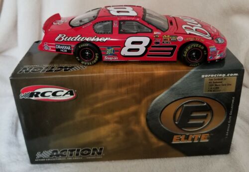 Dale Earnhart Jr. 2004 #8 Monte Carlo Budwiser RCCA Action 1/24 Elite - Picture 4 of 6