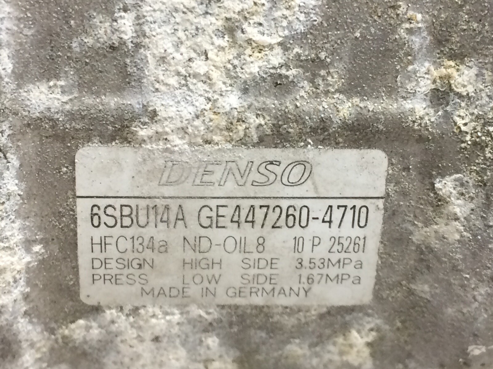 2012 BMW 520D F10 A/C AIR CON PUMP COMPRESSOR 64529223694-04 | eBay