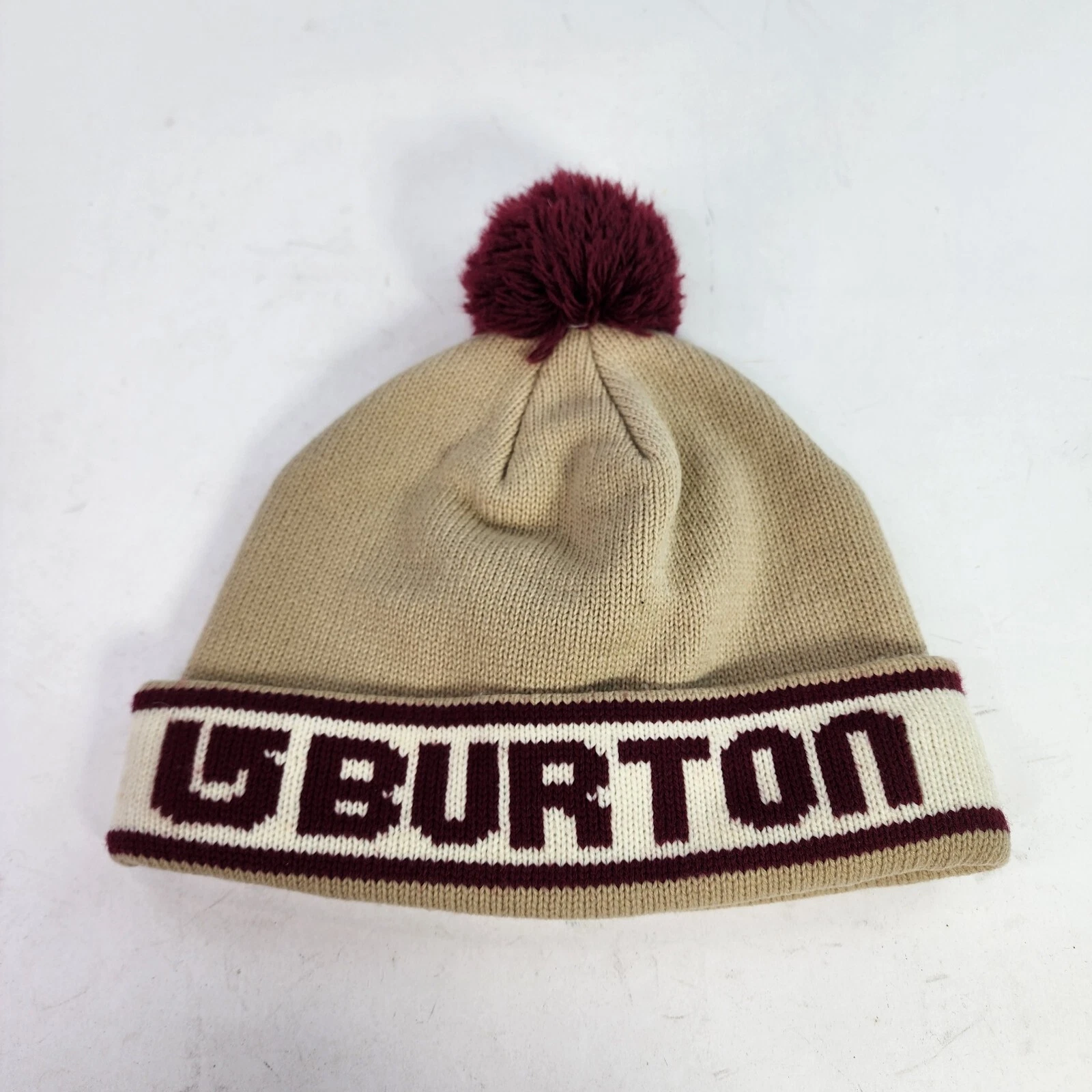 burton trope pom pom ski snowboarding winter hat 