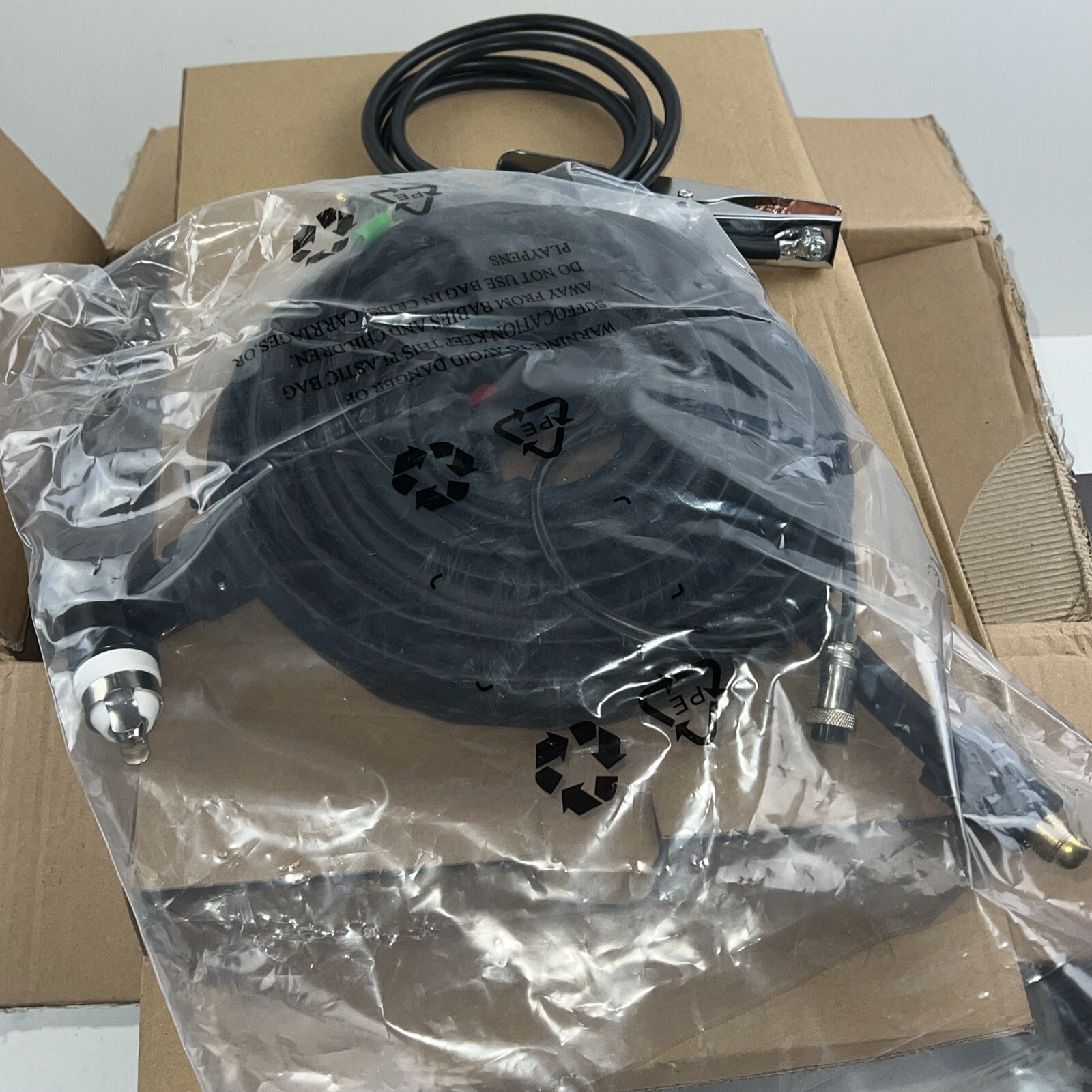 Lotos LTP5000D 50Amp Pilot Arc Plasma Cutter, Brown, 110V/220V 1/2