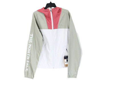 The North Face Women Jacket Large New Lightweight Cyclone Windbreaker Hood Zip
