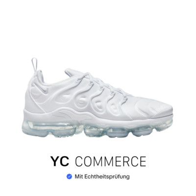 Nike Air Vapormax Plus White 924453-100 Weiß Herrenschuh Sneaker 