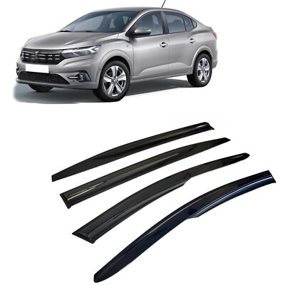 Windabweiser Regenabweiser Für Dacia Logan 21 - 24 Stufenheck Externe Passform